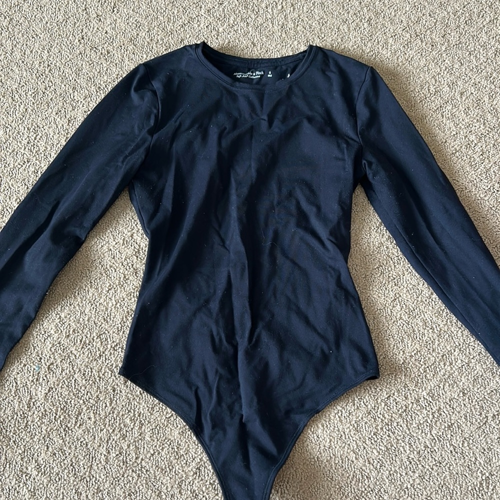 Abercrombie and fitch black bodysuit